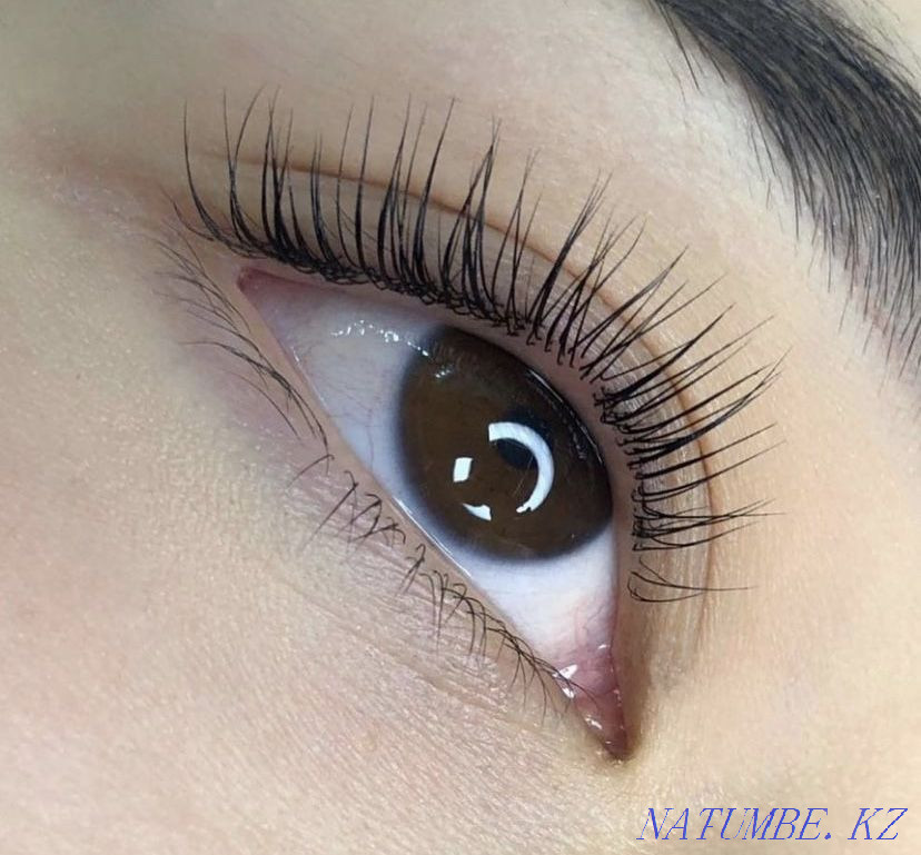 Қазиев 1516| Кірпік пен қасты ламинациялау 3000тг Шымкент - изображение 1