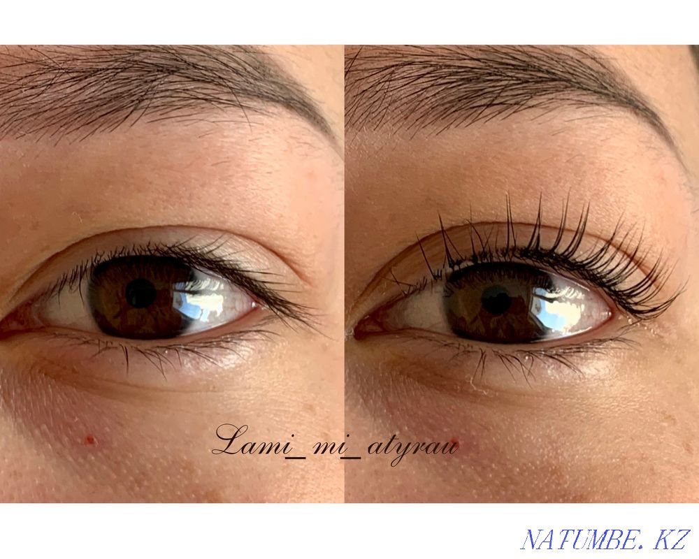 Акция!!! Ламинирование ресниц и бровей Атырау - изображение 6