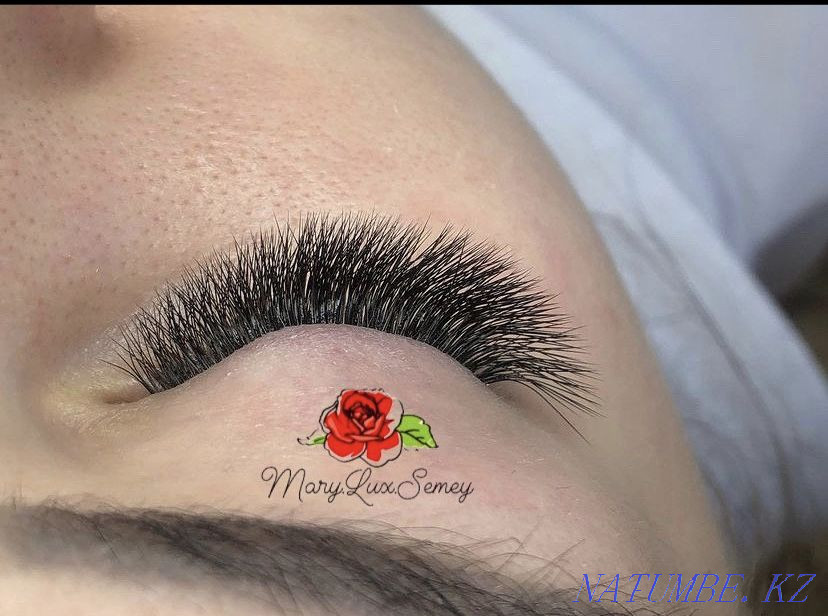 Eyelash, nail extension5000tg Semey - photo 3