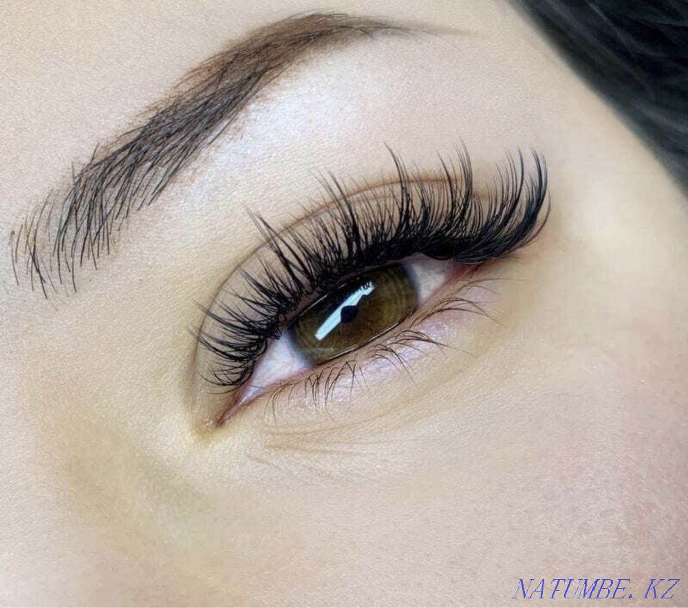 Eyelash extension 3900 and lamination of eyelashes and eyebrows Almaty - photo 6