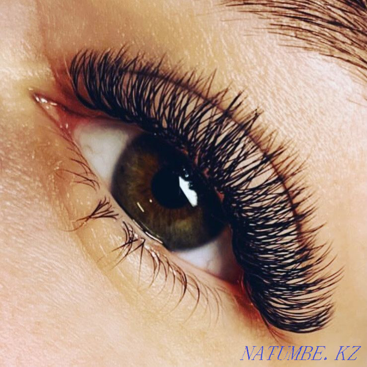 Eyelash extension 3900 and lamination of eyelashes and eyebrows Almaty - photo 2