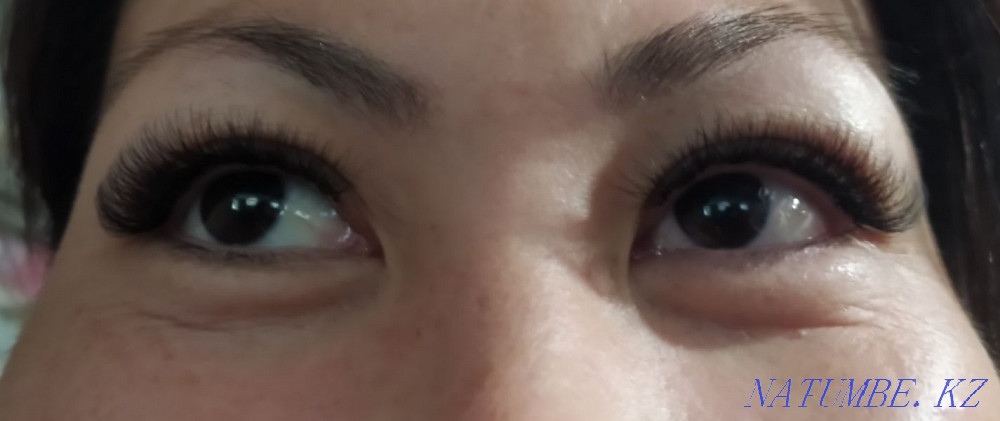 Eyelash extensions and gel polish. Oral - photo 8