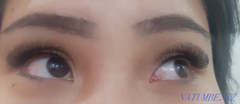 Eyelash extensions and gel polish. Oral - photo 3