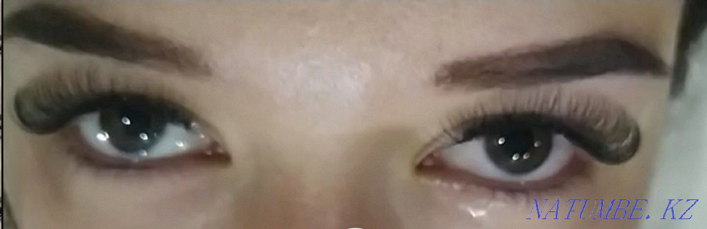 Eyelash extensions and gel polish. Oral - photo 6