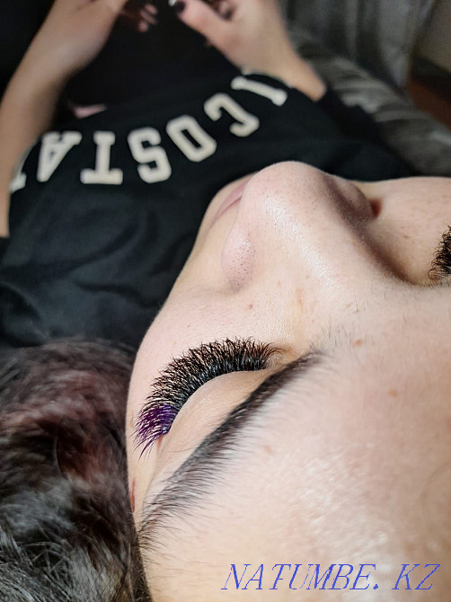 Наращивание ресниц! Выезд на дом,офис Алматы - изображение 1