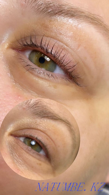 Lamination of eyelashes with Botox, Shaping and coloring of eyebrows. Rudnyy - photo 6