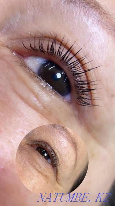 Lamination of eyelashes with Botox, Shaping and coloring of eyebrows. Rudnyy - photo 4