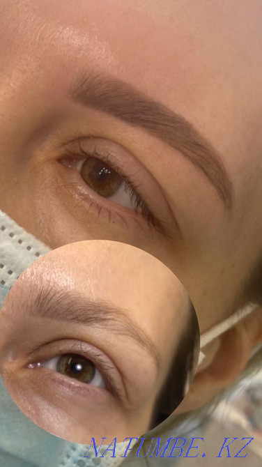 Lamination of eyelashes with Botox, Shaping and coloring of eyebrows. Rudnyy - photo 3