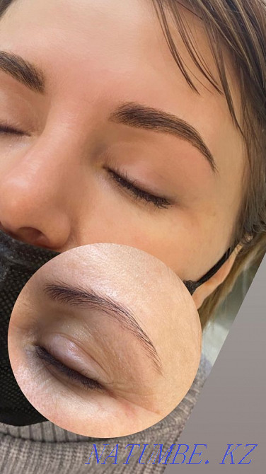 Lamination of eyelashes with Botox, Shaping and coloring of eyebrows. Rudnyy - photo 2