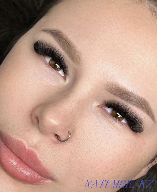 Акция .Наращивание ресниц.Выезд. Астана - изображение 4