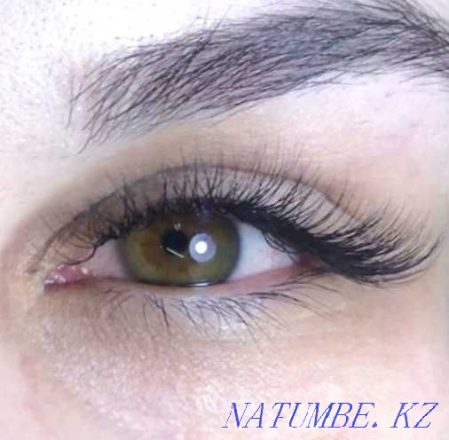 ACTION until the end of April Eyelash extension Any volume only 4000 tenge Almaty - photo 5