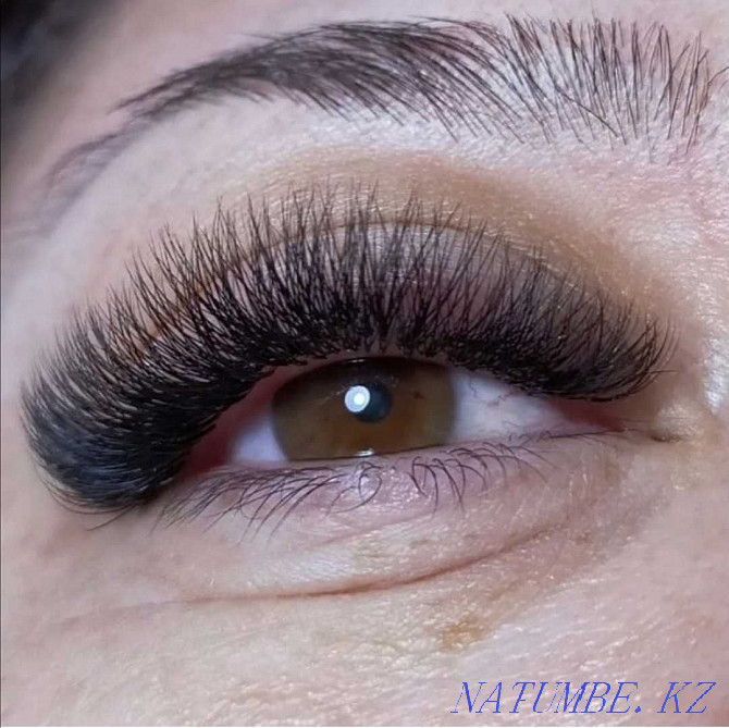 ACTION until the end of April Eyelash extension Any volume only 4000 tenge Almaty - photo 2