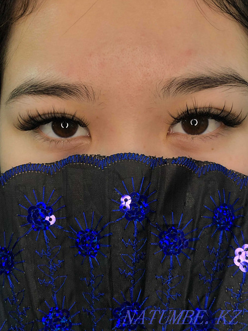 ACTION until the end of April Eyelash extension Any volume only 4000 tenge Almaty - photo 4