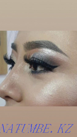 I accept salon and at home. Departure at home. Extension and Lamination of eyelashes Shymkent - photo 4