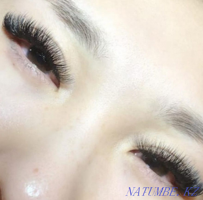 I accept salon and at home. Departure at home. Extension and Lamination of eyelashes Shymkent - photo 1