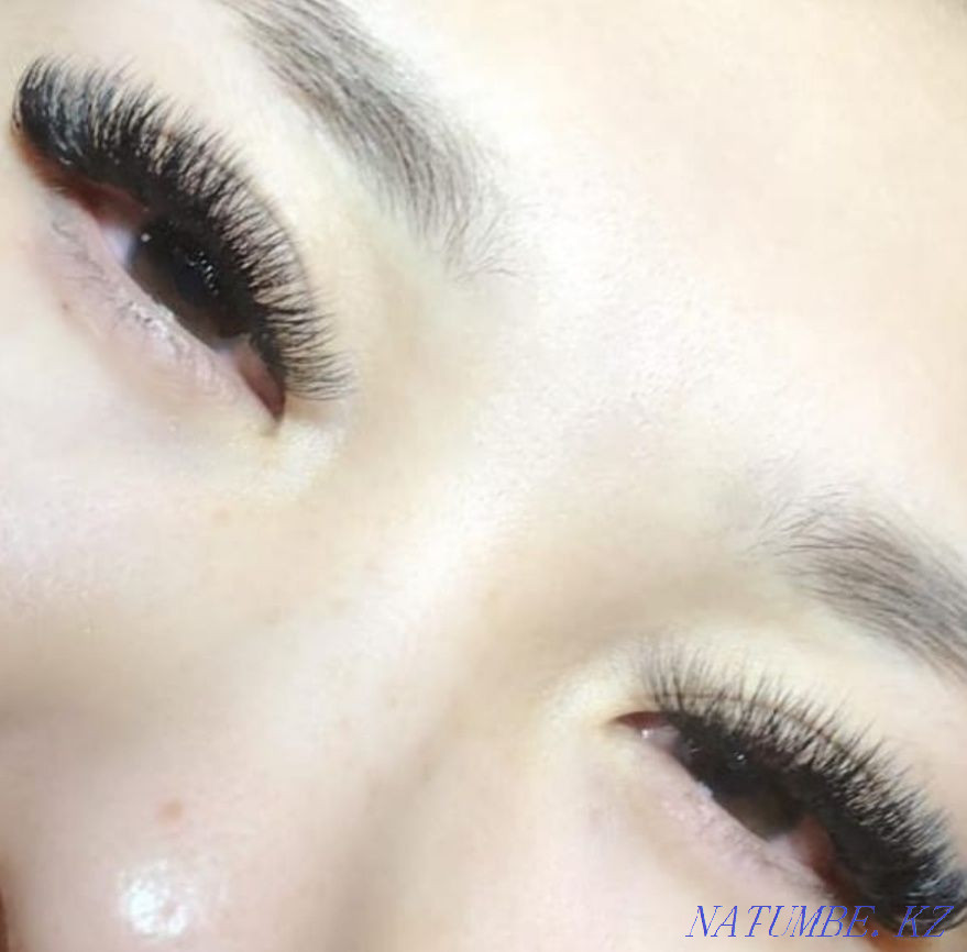 Принимаю салоне и дома.Выезд на дому.наращеание и Ламинирование ресниц Шымкент - изображение 1