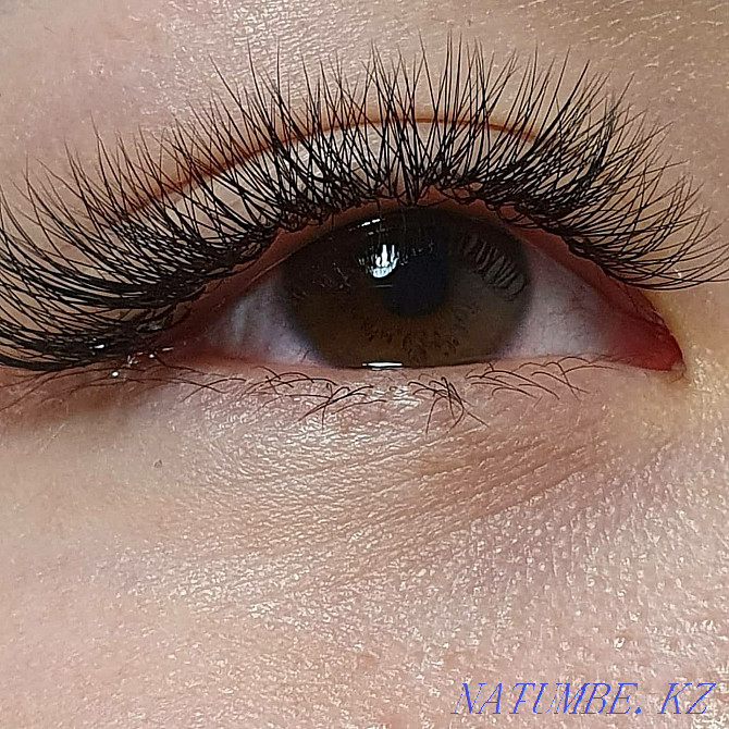 Quality. Eyelash extension all volumes 5000 tg. Astana - photo 2