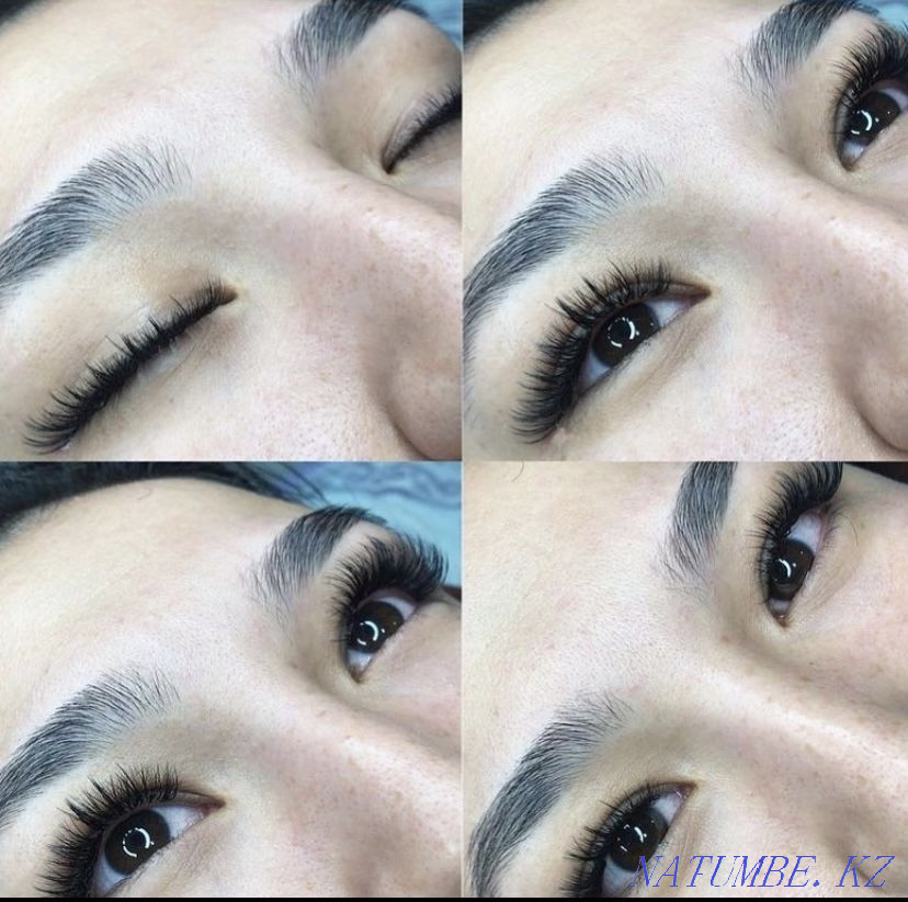 Выезд на дому Наращивание ресницы и ламинирование Шымкент - изображение 1