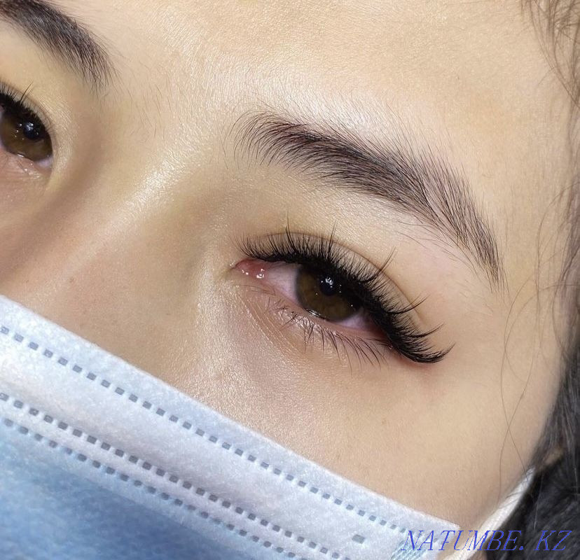 Выезд на дому Наращивание ресницы и ламинирование Шымкент - изображение 6