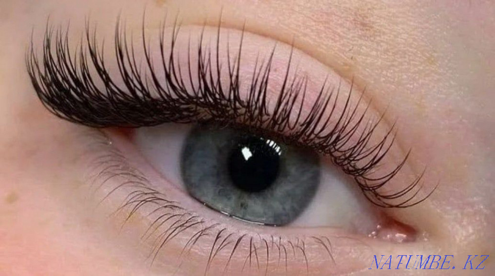 Наращивание ресниц Актау 5000тг Актау - изображение 3