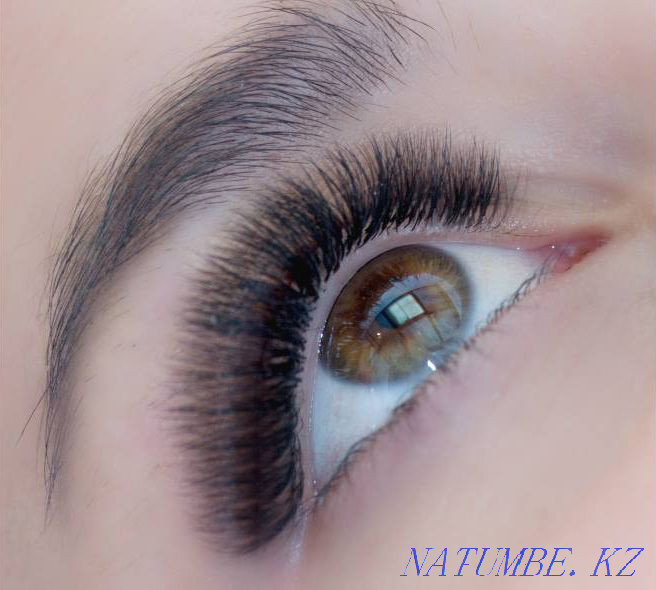 Professional extension, lamination of eyelashes, eyebrows. BIO Almaty - photo 5