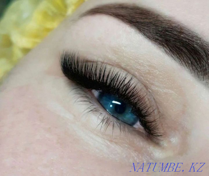 Eyelash extensions of any size! Promotion 4500!!! Kostanay - photo 2