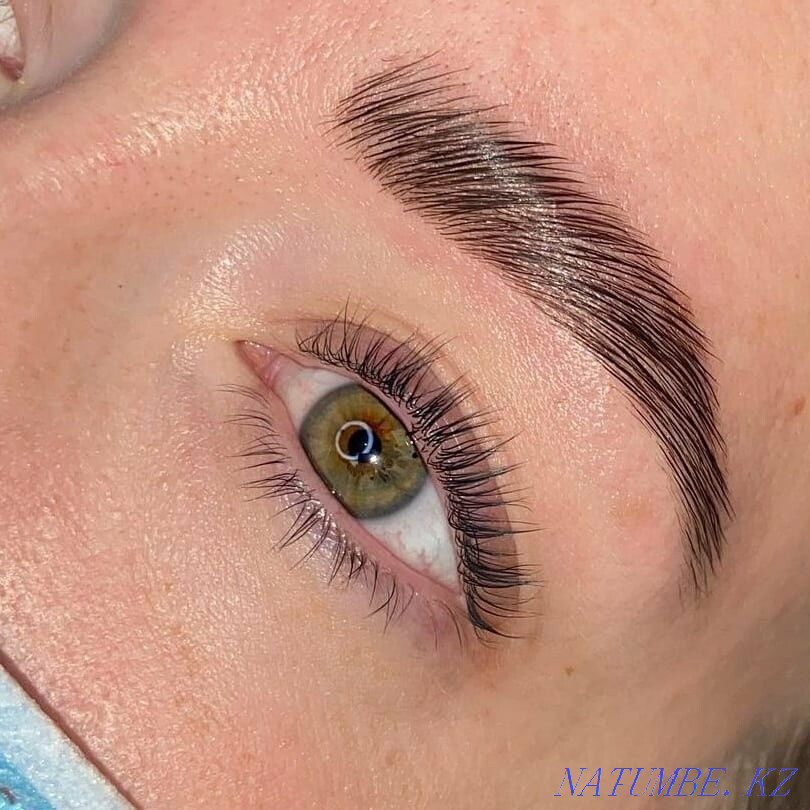 Обширный курс по Наращиванию ресниц + Ламинирование бровей Нуркен - изображение 2