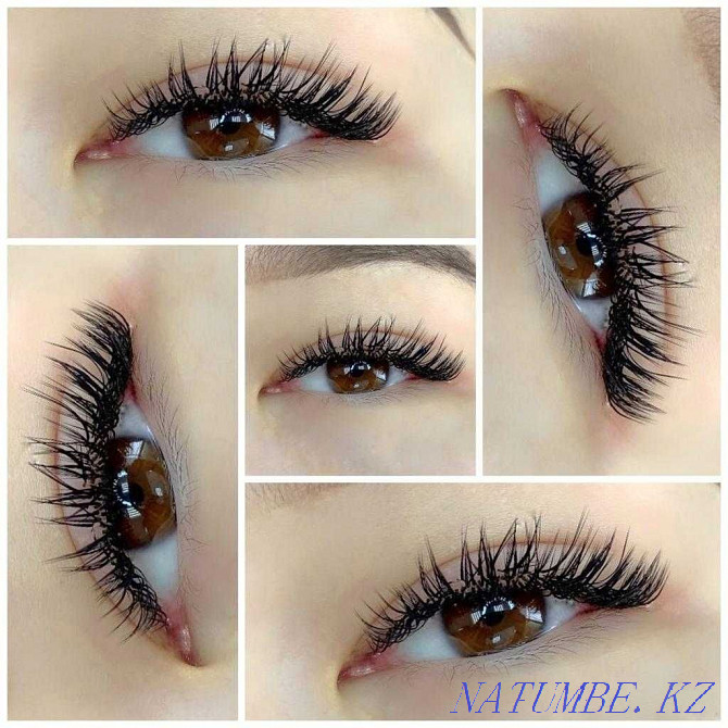 Promotion from 5000! Professional eyelash extensions in the salon! Astana - photo 2