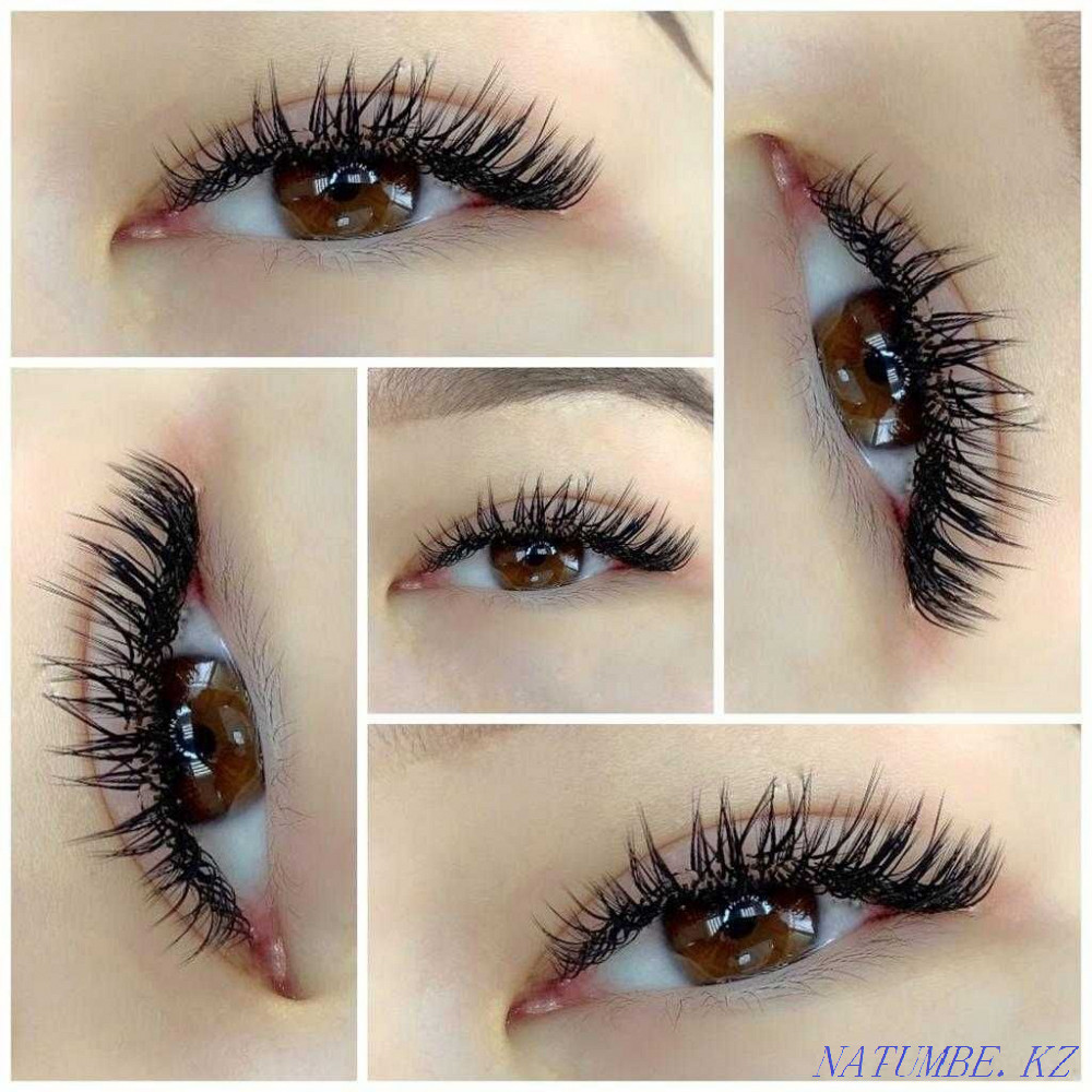 Promotion from 5000! Professional eyelash extensions in the salon! Astana - photo 2