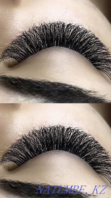 Eyelash extensions, manicure Astana - photo 2