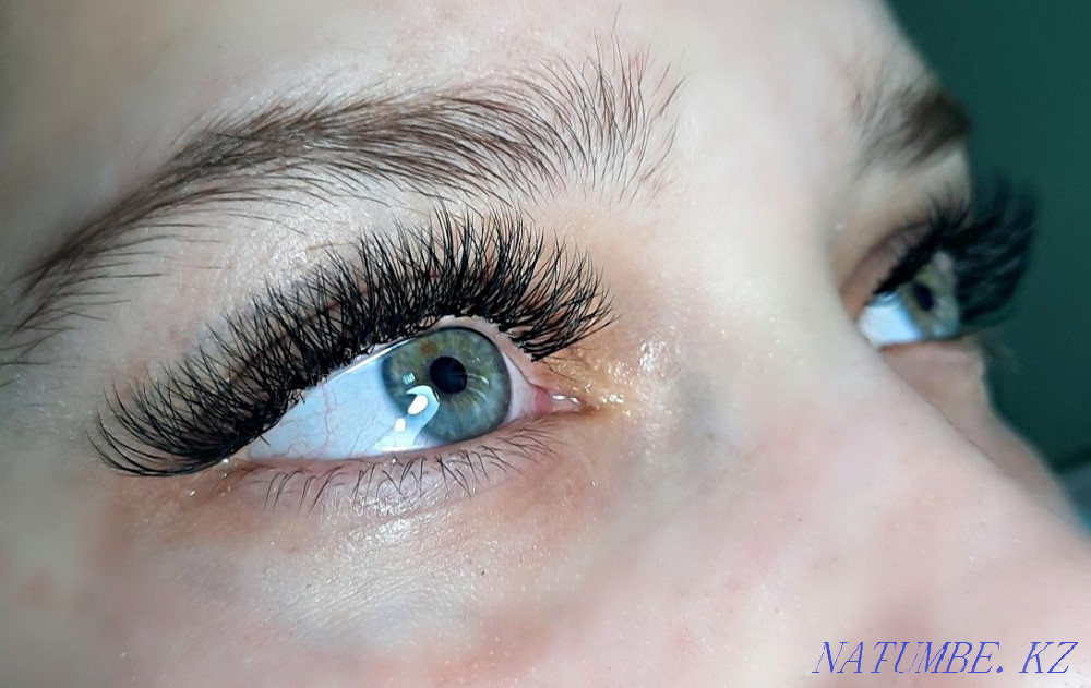 Наращивание ресниц 3500тг Караганда - изображение 3