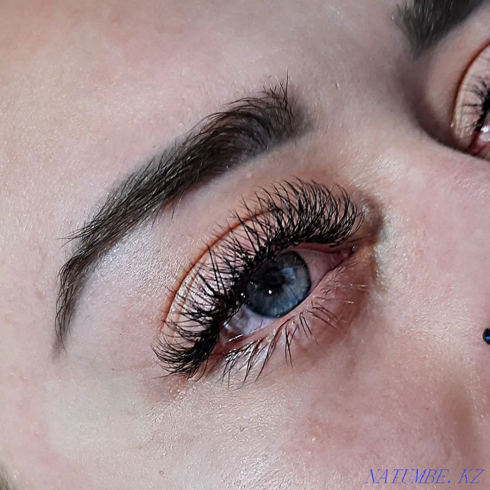 Наращивание ресниц 3500тг Караганда - изображение 1