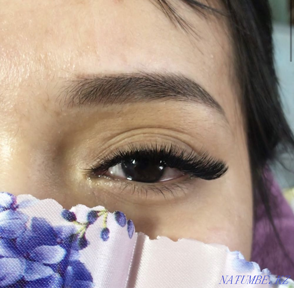 На выезд наращивание ресниц 5000тг Алматы - изображение 1