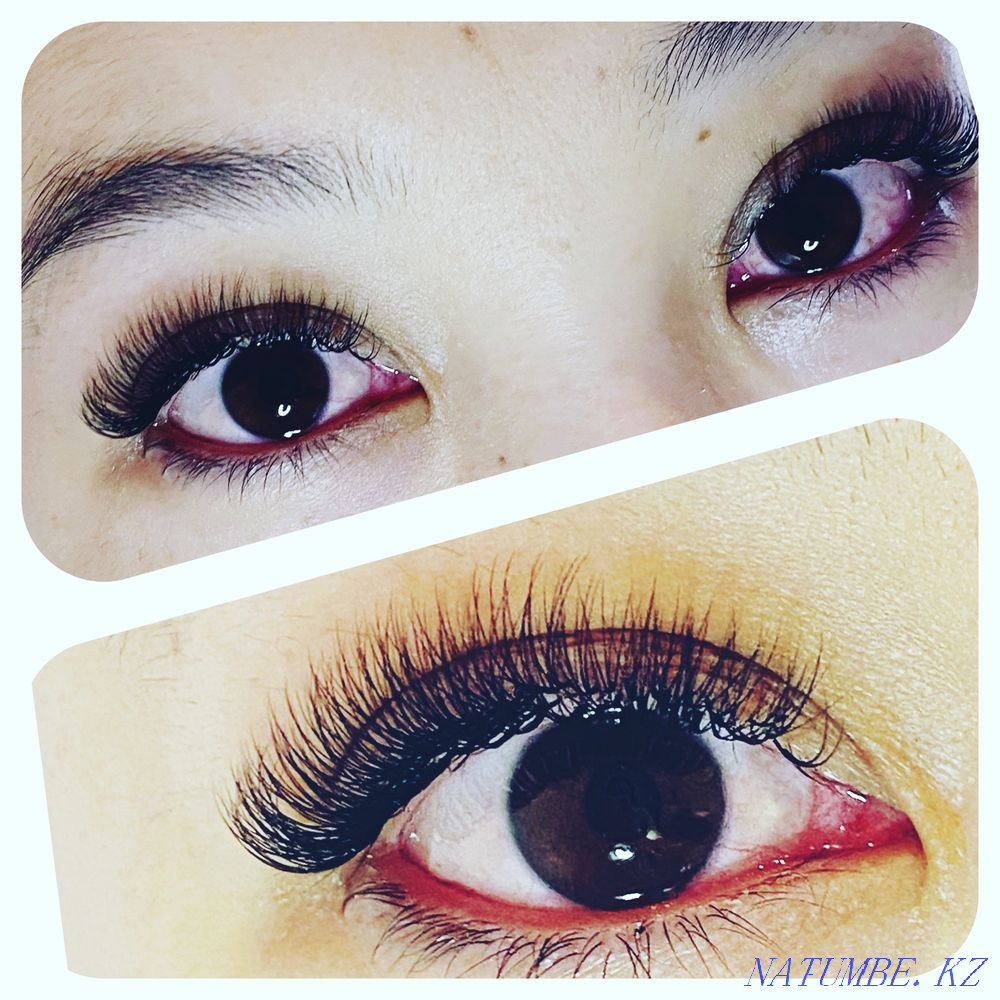 Наращивание ресниц 2500 центр Костанай - изображение 7