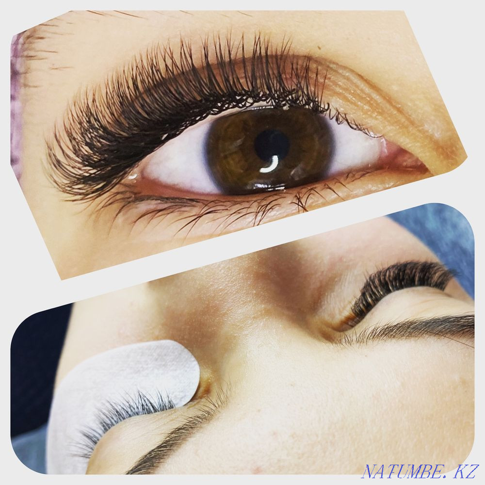 Наращивание ресниц 2500 центр Костанай - изображение 6