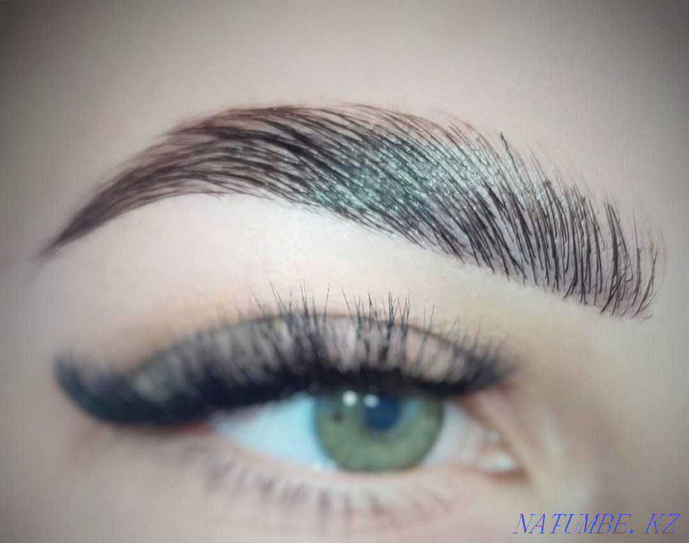 Наращивание ресниц, Ламинирование , коррекция и покраска бровей Петропавловск - изображение 5