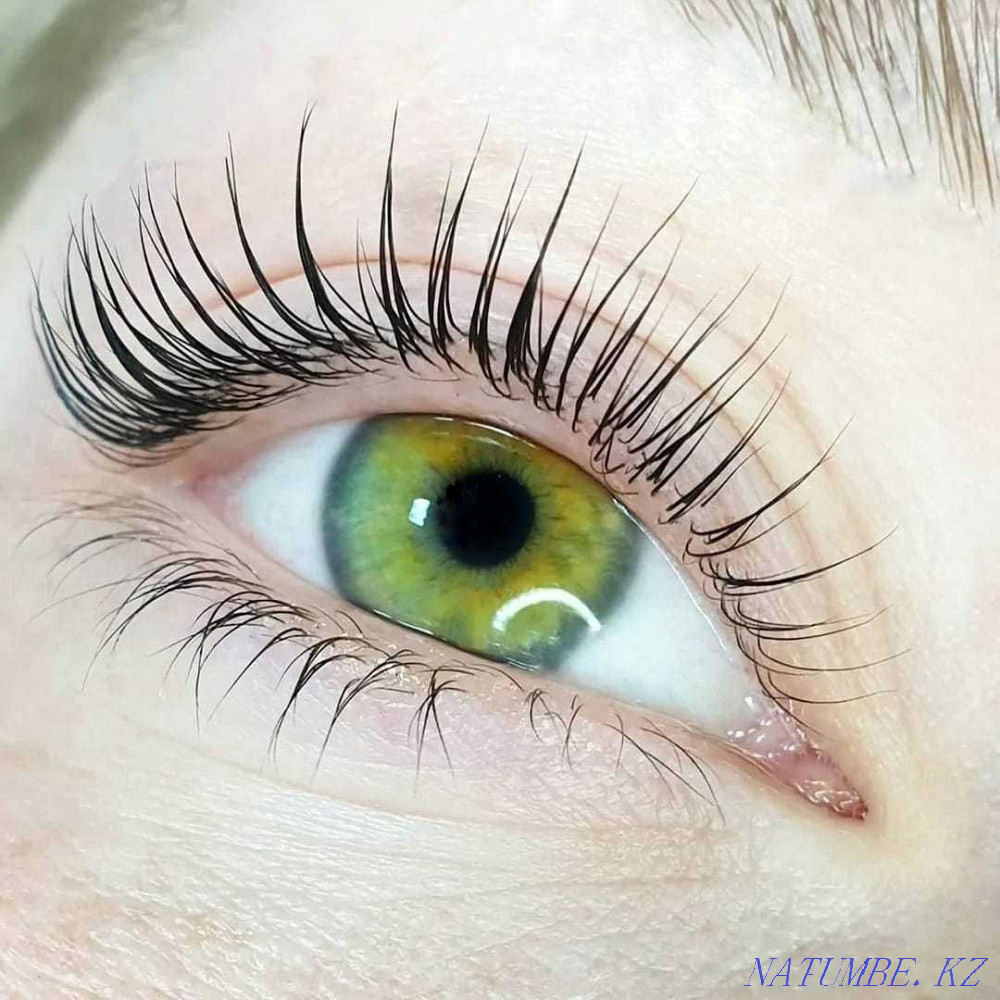 Наращивание ресниц, Ламинирование , коррекция и покраска бровей Петропавловск - изображение 4