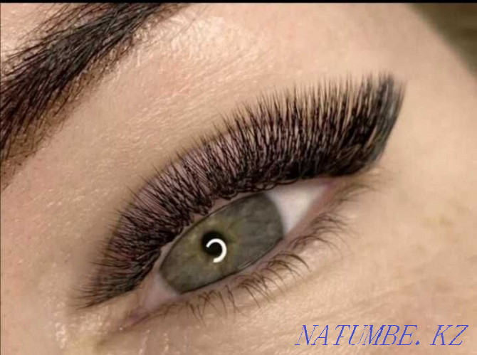 Eyelash extension Promotion until June 2500 tenge Astana - photo 5