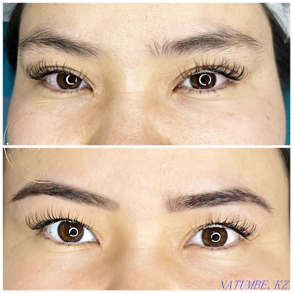 Наращивание ресниц,ламинирование ресниц,бровей,архитектура бровей Экибастуз - изображение 1