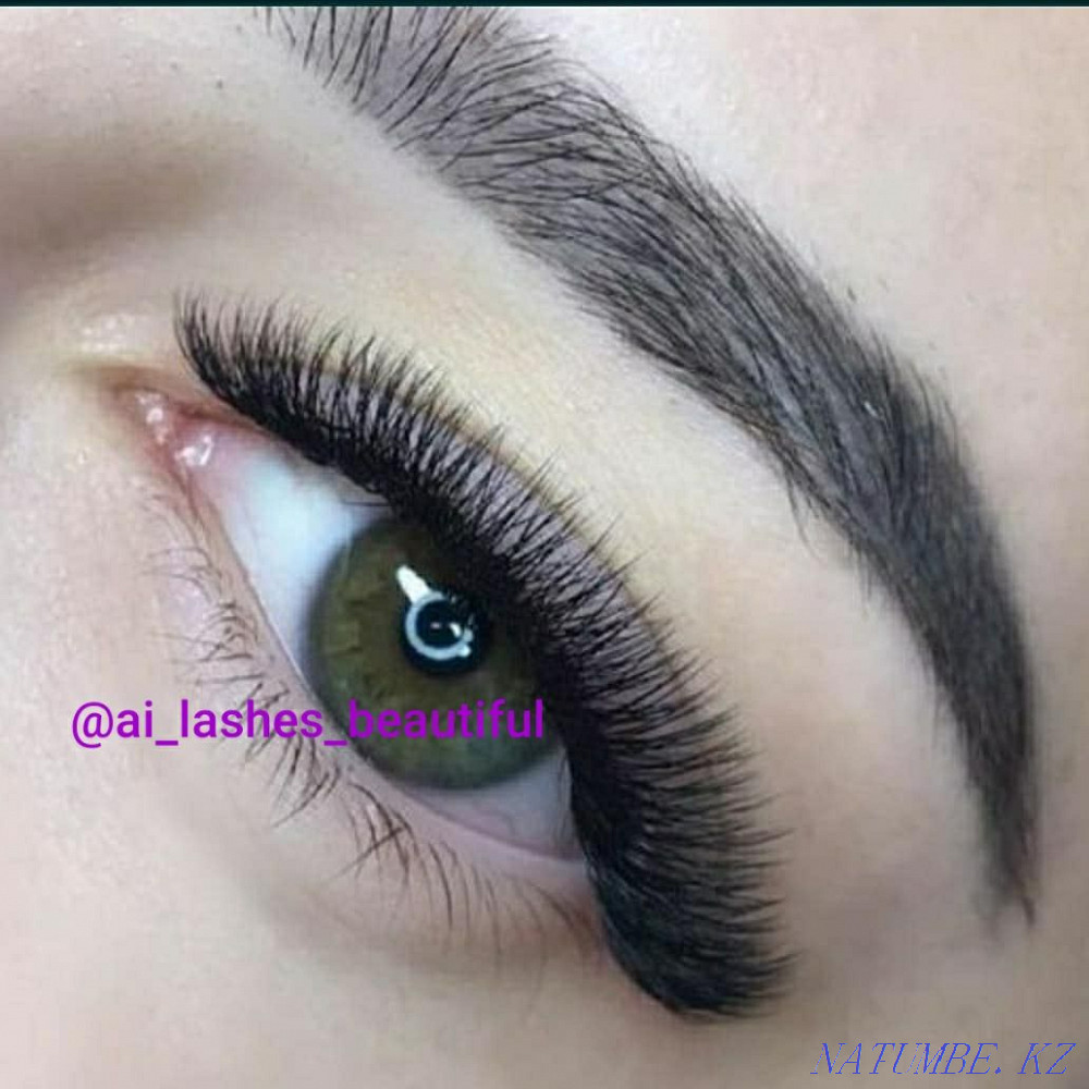 Наращивание ресниц от 2000тг на выезд и в салоне Шымкент - изображение 2