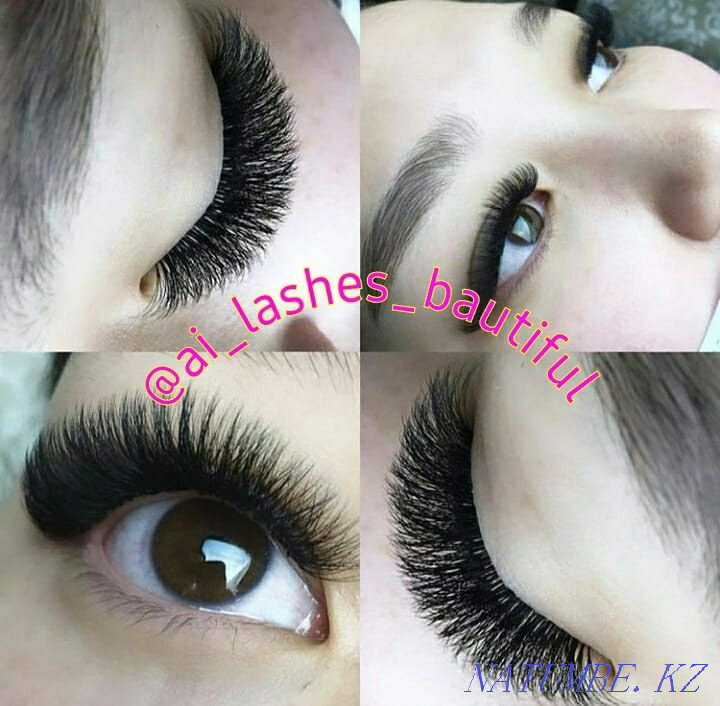 Наращивание ресниц от 2000тг на выезд и в салоне Шымкент - изображение 8