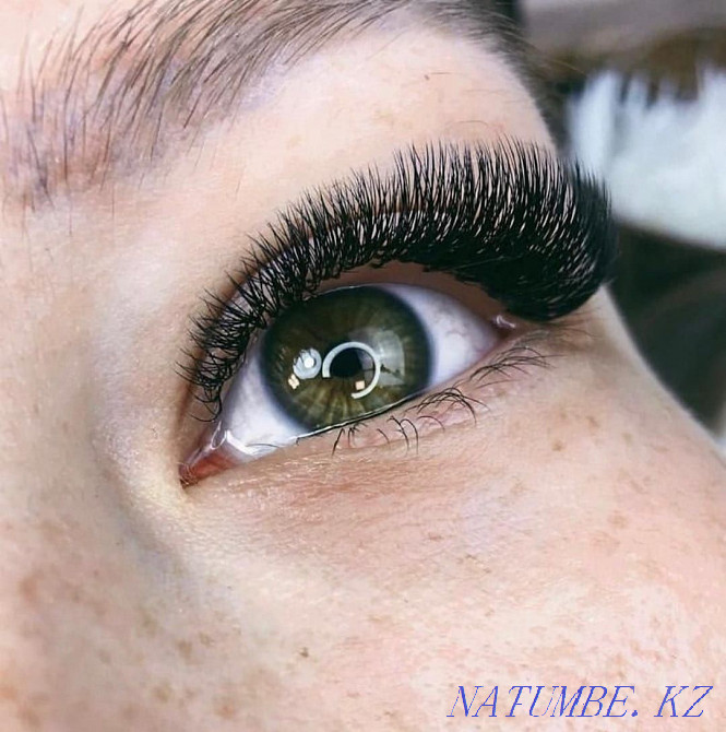 Наращивание ресниц, выезд на дом Алматы - изображение 3