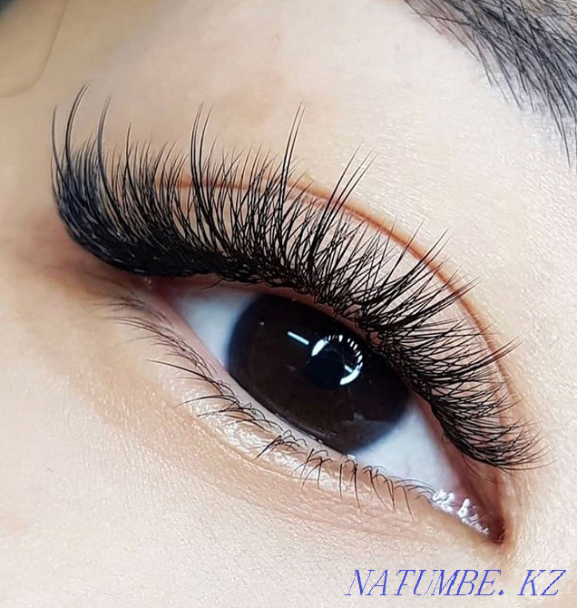 Наращивание ресниц, выезд на дом Алматы - изображение 2