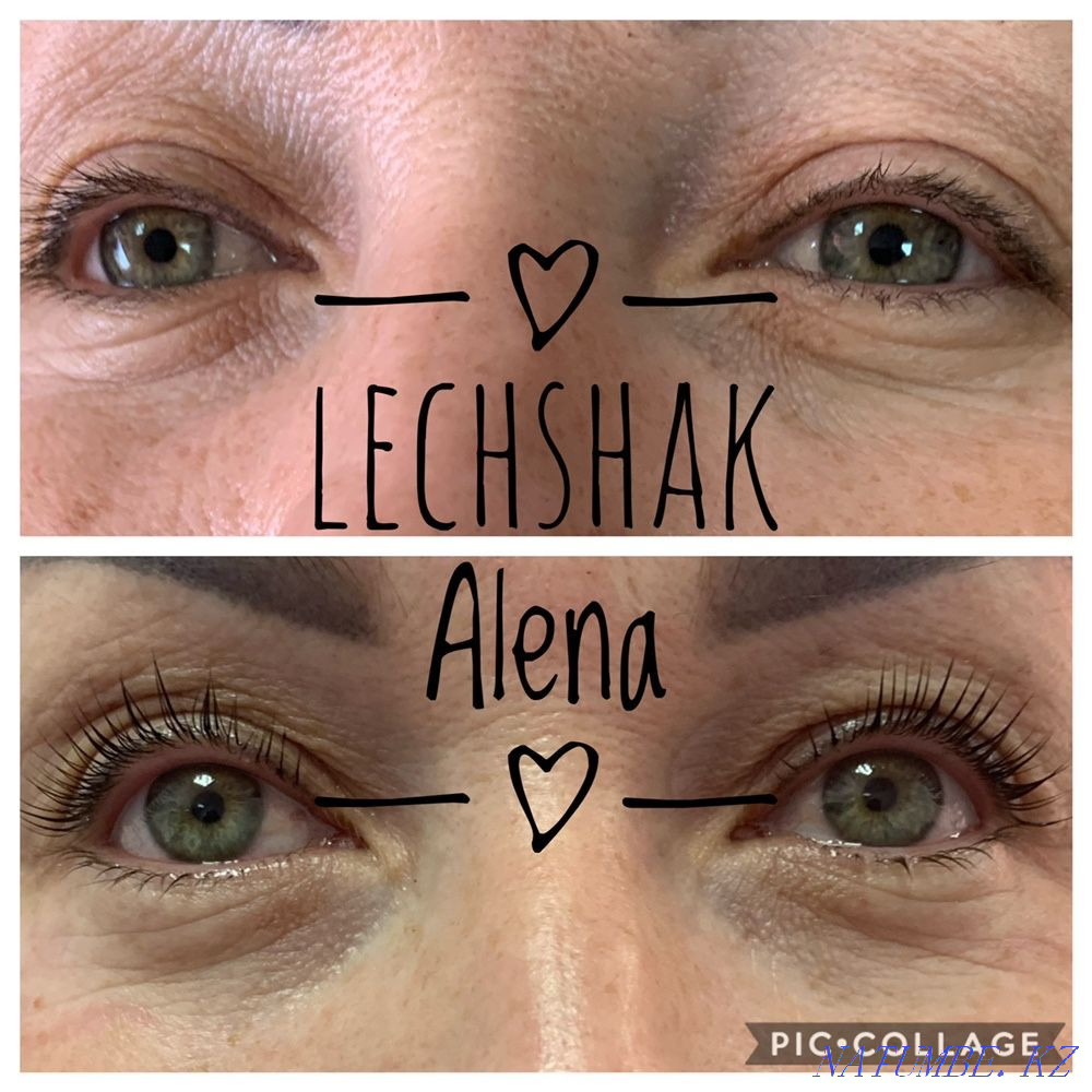 Extension and Lamination of eyelashes, EYEBROWS, TRAINING Karagandy - photo 2