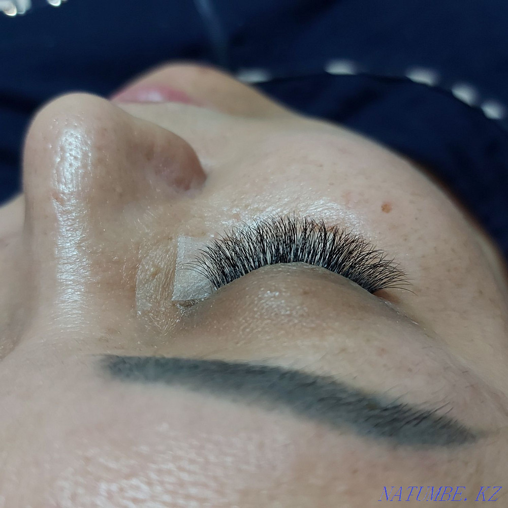 Наращивание ресниц, коррекция бровей  - изображение 2