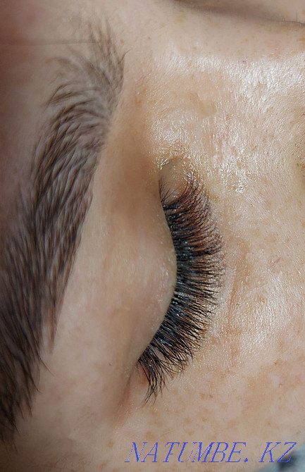 Наращивание ресниц, коррекция бровей  - изображение 1