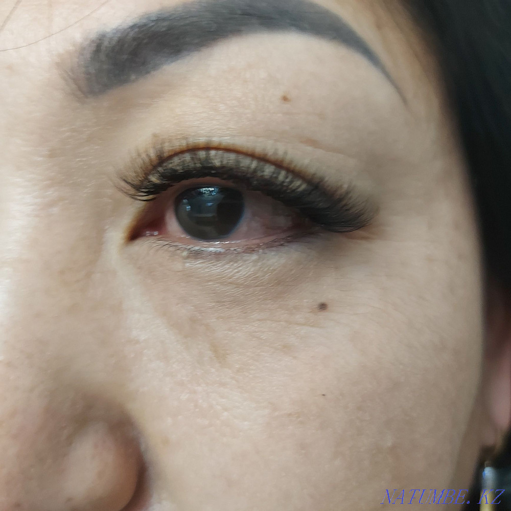 Наращивание ресниц, коррекция бровей  - изображение 5
