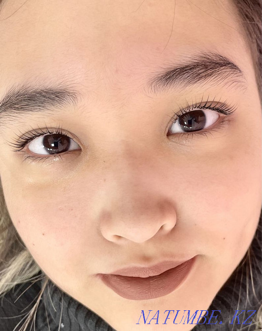 Ламинирование ресниц и бровей 3000тг Алматы - изображение 2