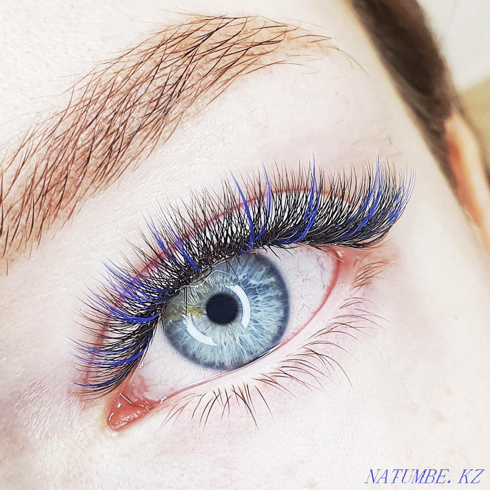 Наращивание ресниц!Ламинирование!Коррекция и покраска бровей! Петропавловск - изображение 1