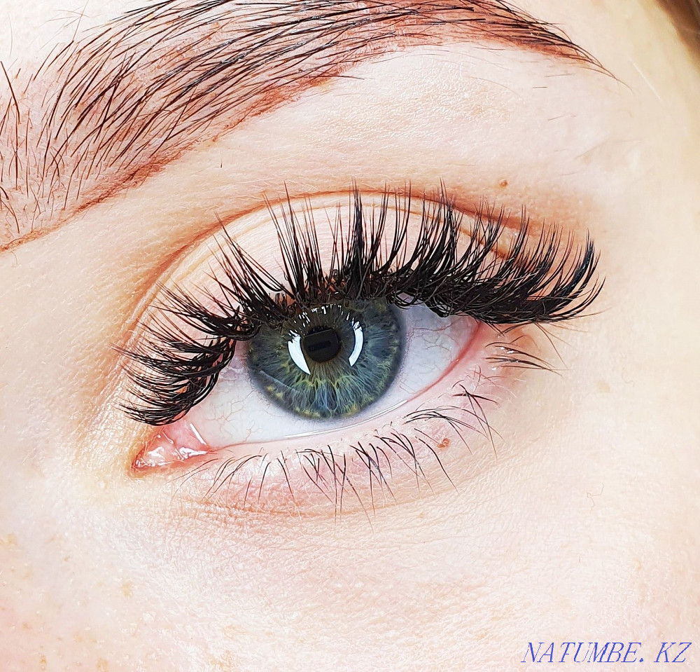 Наращивание ресниц!Ламинирование!Коррекция и покраска бровей! Петропавловск - изображение 2